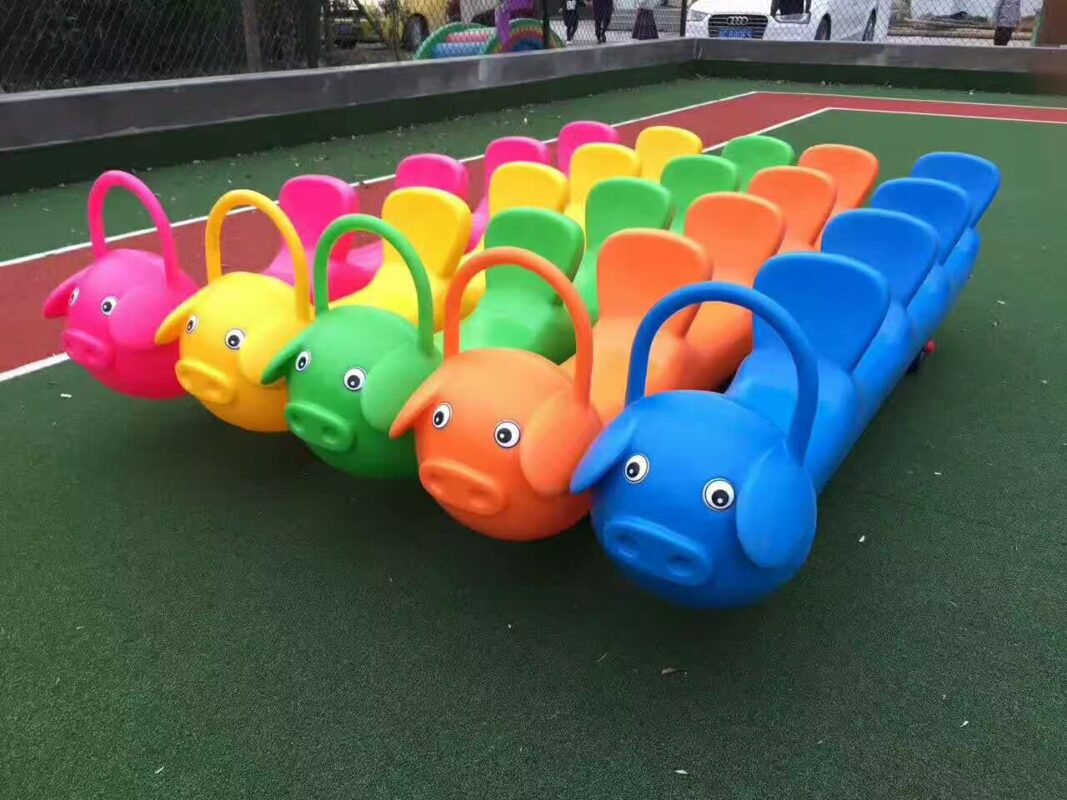 Indoor & Outdoor Playground Equipment | Soft Play, Custom Structures & Slides | Xinjiu Colorful caterpillar balance walker set